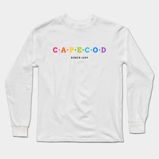 Cape Cod Rainbow Pride Long Sleeve T-Shirt